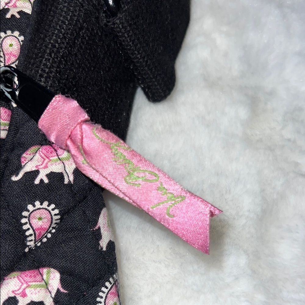 Vera Bradley Elephant Paisley Quilted Shoulder Bag - Picture 7 of 10